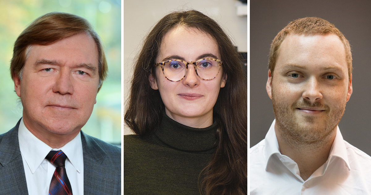 Des honneurs pour trois membres de la communauté du Département de génie physique