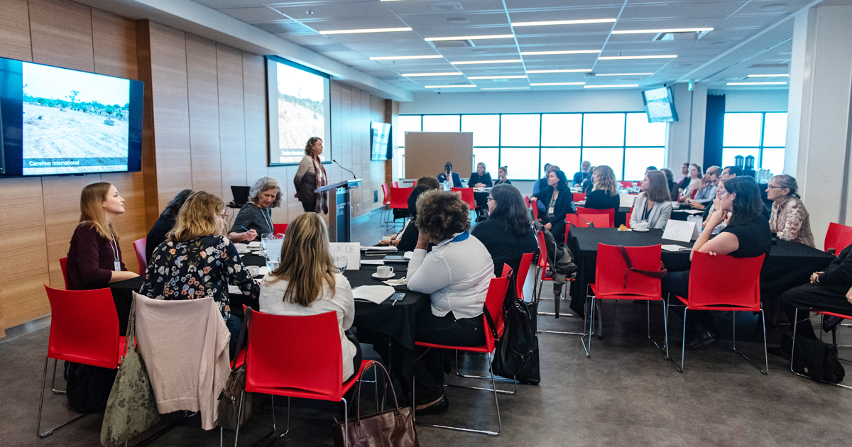 Journée des partenaires du Programme de coopération climatique internationale, le 5 novembre 2019, à Polytechnique Montréal. (Photo : PolyPhoto) Journée des partenaires du Programme de coopération climatique internationale, le 5 novembre 2019, à Polytechnique Montréal. (Photo : PolyPhoto)