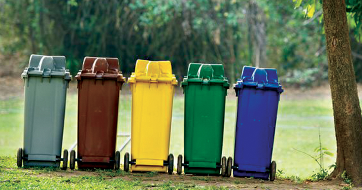 Bacs de recyclage et poubelles Bacs de recyclage et poubelles