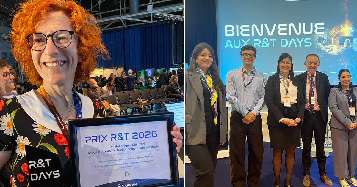 Prix R&T remis par SAE à Polytechnique