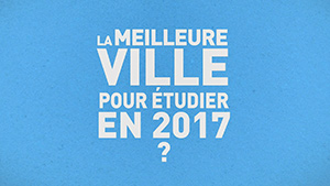 Capture d'écran de la vidéo « Quelle est la meilleure ville pour étudier en 2017 ? »