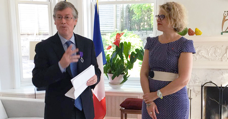 Gilles Savard et Laurence Haguenauer Gilles Savard et Laurence Haguenauer