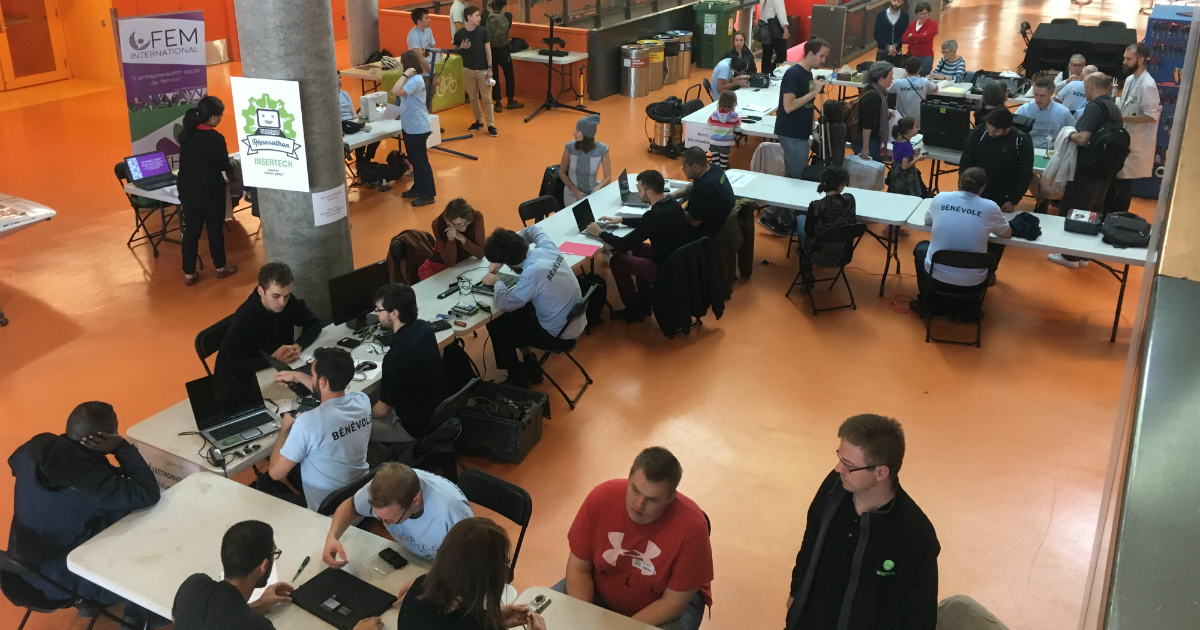 Première édition du «Repair Café» à Polytechnique Montréal Première édition du «Repair Café» à Polytechnique Montréal