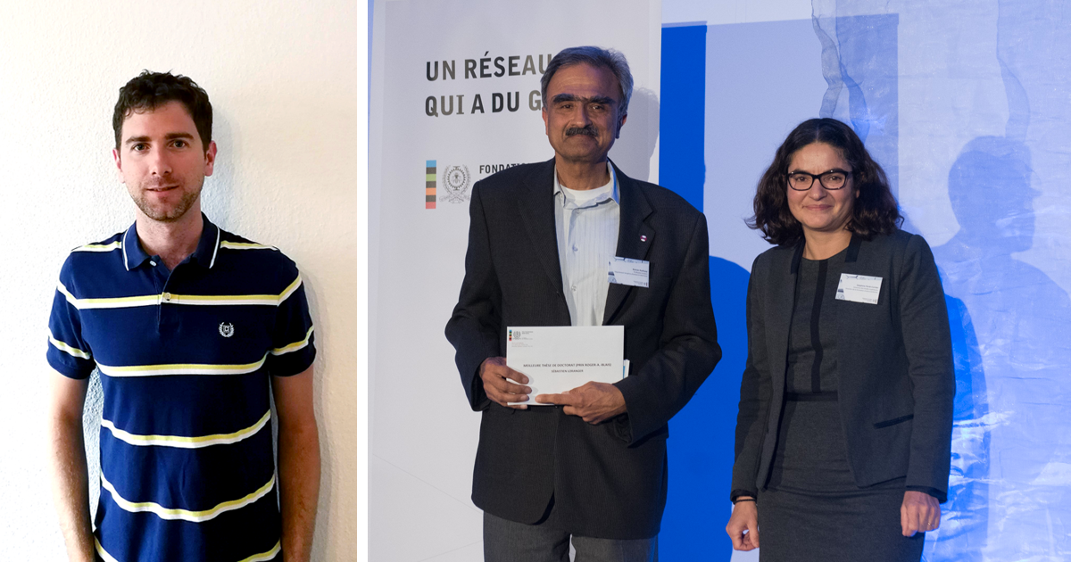 Sébastien Loranger, Raman Kashyap et Delphine Périé-Curnier. Sébastien Loranger, Raman Kashyap et Delphine Périé-Curnier.