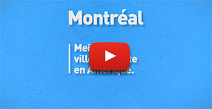 Capture d'écran de la vidéo portant sur la position de Polytechnique Montréal au classement QS Best Student Cities 2018