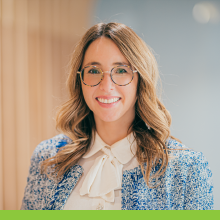 Virginie Francoeur, professeure agrégée au Département de mathématiques et de génie industriel. (Photo : Caroline Perron)
