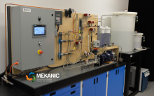 Drinking-water treatment and distribution: Automated nanofiltration test bench