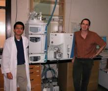 Drinking-water treatment and distribution: Liquid chromatography with mass spectrometry (LC-MS) for analysis of trace compounds