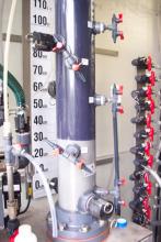 Double-layer filter bed