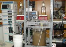 Wastewater treatment: Bench-scale membrane bioreactor testing