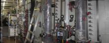 Interior view of conventional treatment unit