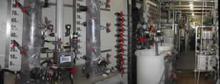 Interior view of conventional treatment unit