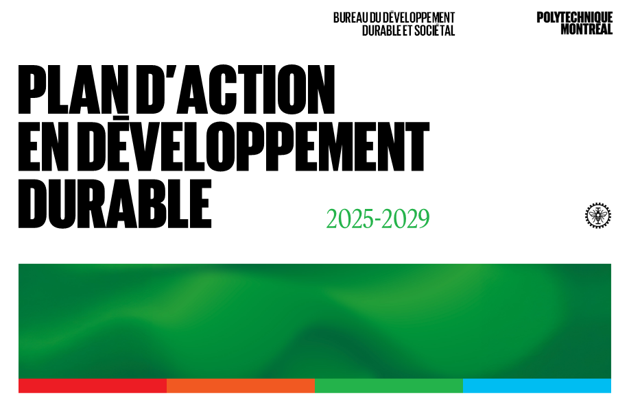 Plan d'action en développement durable 2025-2029