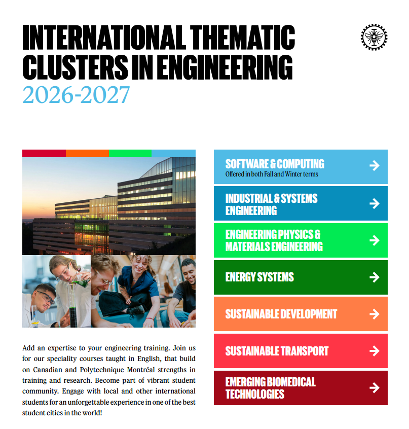 International Thematic Clusters in Engineering