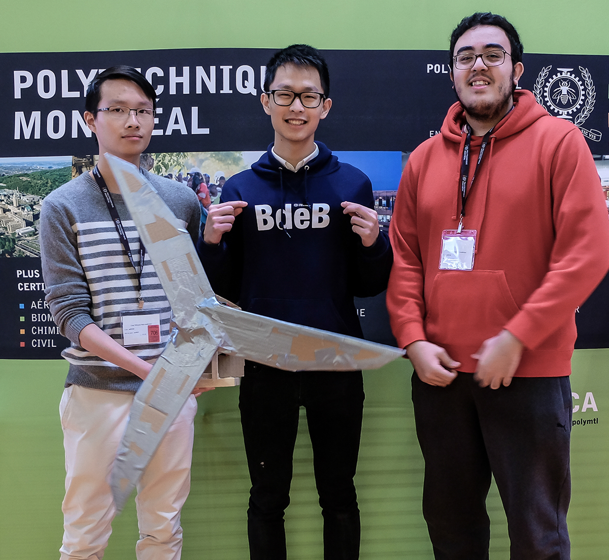 Concours déplace de l'air à Poly