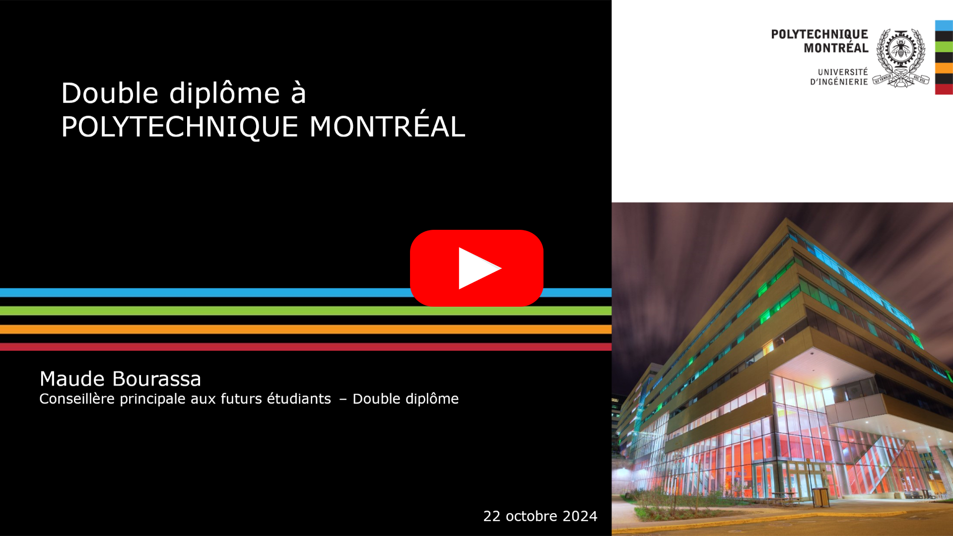 Wébinaire double-diplôme Polytechnique Montréal