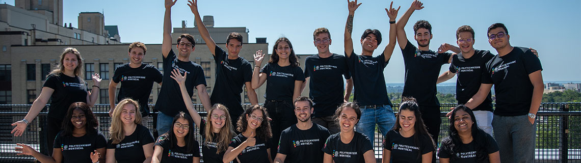 Image - Groupe d'étudiantes ambassadrices et étudiants ambassadeurs - Polytechnique Montréal Image - Groupe d'étudiantes ambassadrices et étudiants ambassadeurs - Polytechnique Montréal