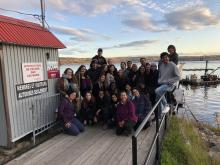 Une randonnée pédestre à La Baie