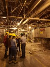 Visite de l'usine de Kénogami de Résolu Produits forestiers