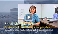 Shadi Sharifazadeh, Doctorante, mathématiques appliquées 