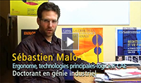 Sébastien Malo, Ergonome, technologies principales-logiciels CAE 