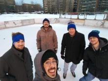 Ice skating, February 2019