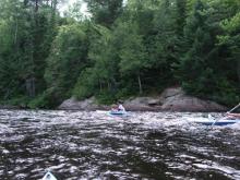 Canot/kayak on l'Assomption river, July 10th 2009