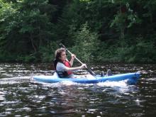 Canot/kayak on l'Assomption river, July 10th 2009
