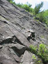 Trekking and climbing in Val David, July 2nd 2008