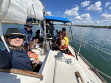 Sailing the St. Lawrence River, August 21st 2025