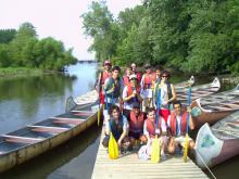 Rabaska on the Milles Iles river, August 2nd 2007