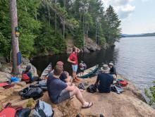 Canoe camping Poisson Blanc June 17th-19th 2024