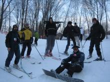 Ski en Lanaudière (Mont Calm), 6 mars 2008