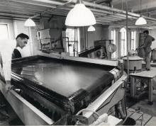 Mineral processing section, Mining Engineering at Polytechnique Montréal in 1965