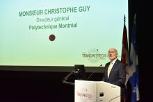 Christophe Guy, directeur général de Polytechnique Montréal. Christophe Guy, directeur général de Polytechnique Montréal.