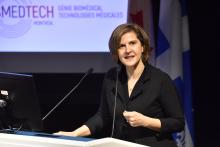 Dre Marie-Josée Hébert, vice-rectrice à la recherche, à la découverte, à la création et à l’innovation de l’Université de Montréal.