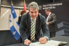 Éric Deschenes, vice-président Segment Mine, Minéraux & Métaux – Région Amérique du Nord chez Schneider Electric.