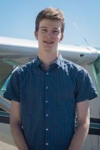 Frédéric Larocque, étudiant au baccalauréat en génie aérospatial et récipiendaire de la bourse Schulich Leader pour 2017 à Polytechnique Montréal.