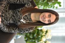 Ella Thomson, lauréate de l’Ordre de la rose blanche 2017. Ella Thomson, lauréate de l’Ordre de la rose blanche 2017.