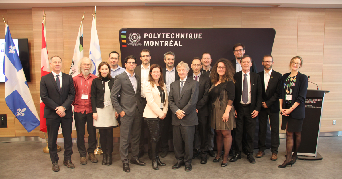 Reprensentatives of CIRAIG's ILC Chair et and its partners Reprensentatives of CIRAIG's ILC Chair et and its partners