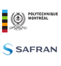 Logos de Polytechnique Montréal et Safran