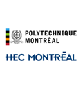 Logos de Polytechnique Montréal et HEC Montréal