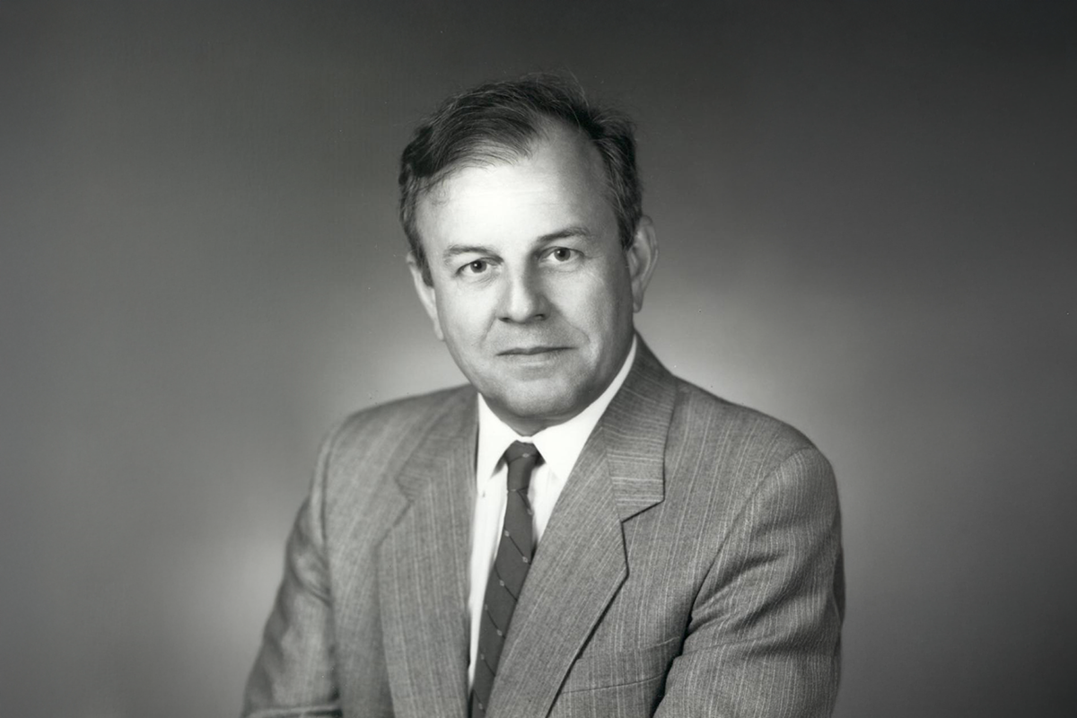 Louis Courville, directeur général par intérim en 1989 et 1990 à Polytechnique Montréal.