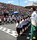 Lance Stroll de l'écurie Aston Martin sur la grille de départ au Grand Prix du Canada en 2025. (Photo : Mark Sutton - Formula 1) Lance Stroll de l'écurie Aston Martin sur la grille de départ au Grand Prix du Canada en 2025. (Photo : Mark Sutton - Formula 1)