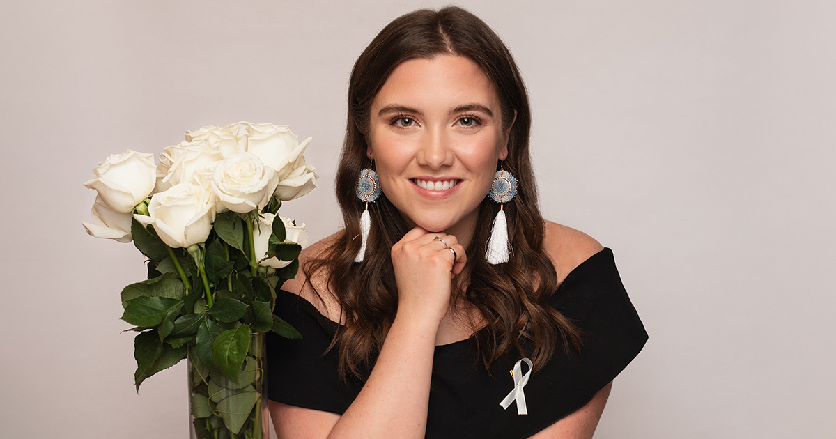 Brielle Chanae Thorsen, sixième lauréate de l'Ordre de la rose blanche. (Photo : Chris Noakes) Brielle Chanae Thorsen, sixième lauréate de l'Ordre de la rose blanche. (Photo : Chris Noakes)