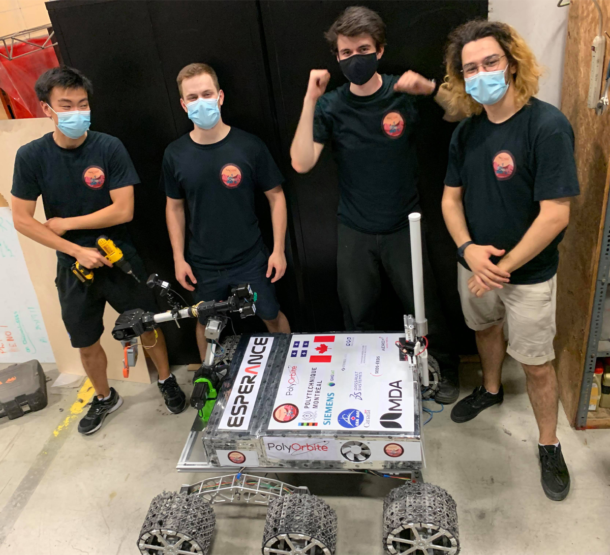 Une première compétition pour l’astromobile Espérance développée par les étudiants de Polytechnique Montréal Une première compétition pour l’astromobile Espérance développée par les étudiants de Polytechnique Montréal