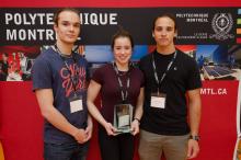 L’équipe gagnante: Les 3 Teslas du Cégep de Saint-Jérôme